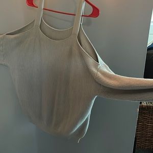 Off the shoulder sweater